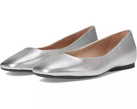 Туфли на плоской подошве Naturalizer Chelsea, цвет Silver Leather