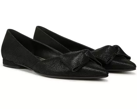 Туфли на плоской подошве Naturalizer Havana Bow, черный