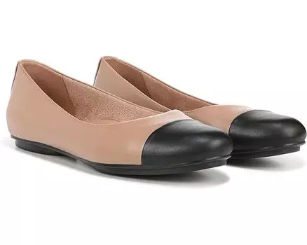 Туфли на плоской подошве Naturalizer Maxwell Cap, цвет Taupe/Black