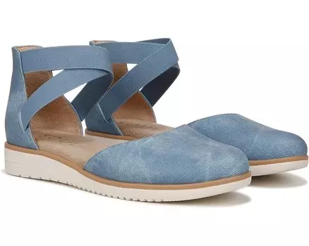 Туфли на плоской подошве Naturalizer SOUL Naturalizer - Intro, цвет Mid Blue Faux Leather