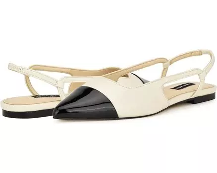 Туфли на плоской подошве Nine West Babee, цвет Cream Multi