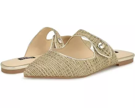 Туфли на плоской подошве Nine West Barbra, цвет Light Natural Multi