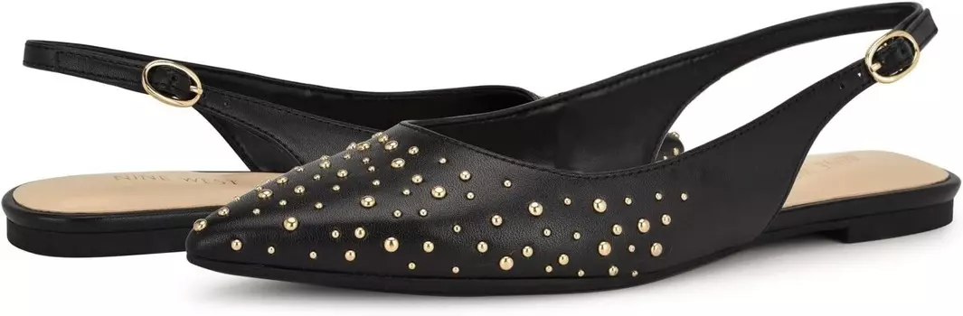 Туфли на плоской подошве Nine West Beamz, черный