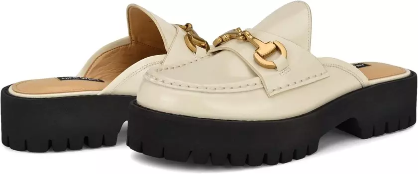 Туфли на плоской подошве Nine West Duntal, цвет Cream Patent