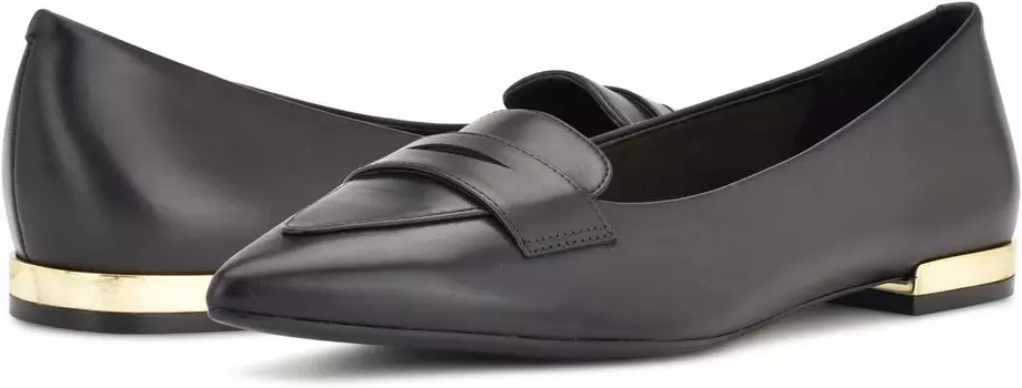 Туфли на плоской подошве Nine West Lallin, черный