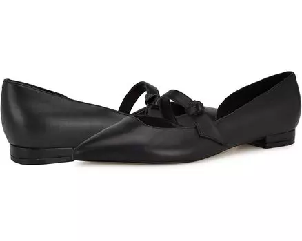 Туфли на плоской подошве Nine West Luso, черный