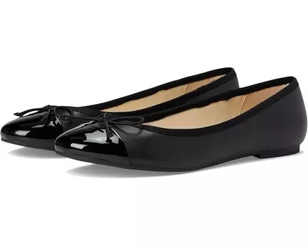 Туфли на плоской подошве Nine West Prosep, цвет Black Leather Multi
