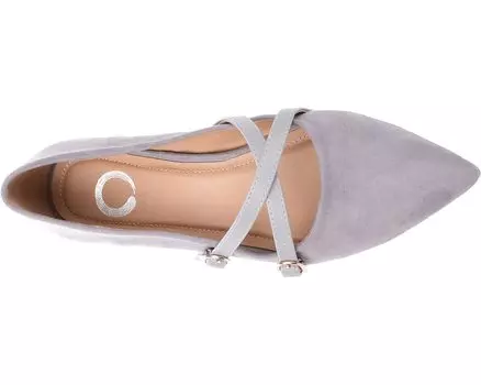 Туфли на плоской подошве Patricia Flat Journee Collection, серый