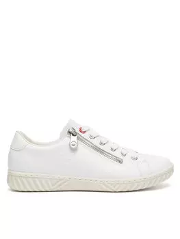 Туфли на плоской подошве Rieker, белый