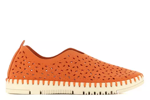 Туфли на плоской подошве с лепестками Camila'S, оранжевый