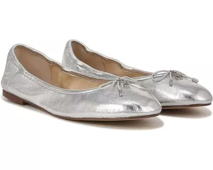 Туфли на плоской подошве Sam Edelman Felicia, серебряный