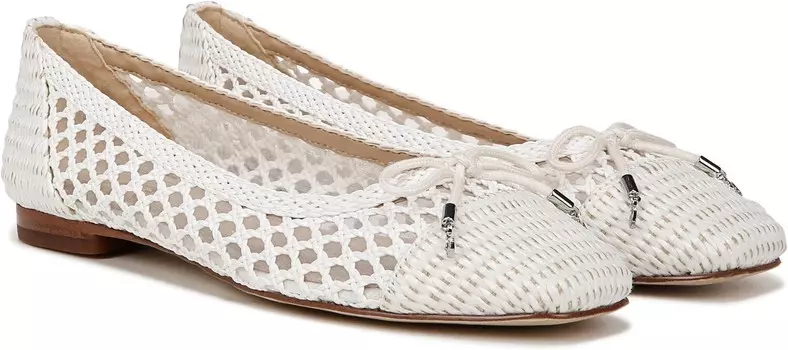 Туфли на плоской подошве Sam Edelman May, цвет Bright White