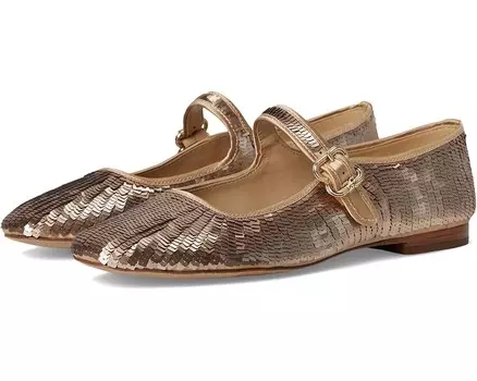 Туфли на плоской подошве Sam Edelman Michaela Glamour, золотой