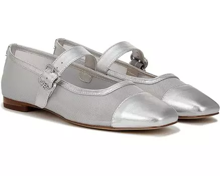 Туфли на плоской подошве Sam Edelman Miranda, цвет Soft Silver