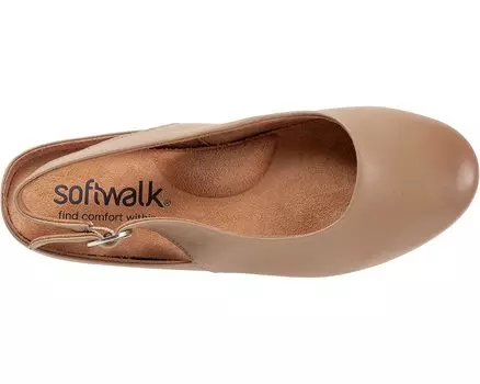 Туфли на плоской подошве Sandy SoftWalk, коричневый