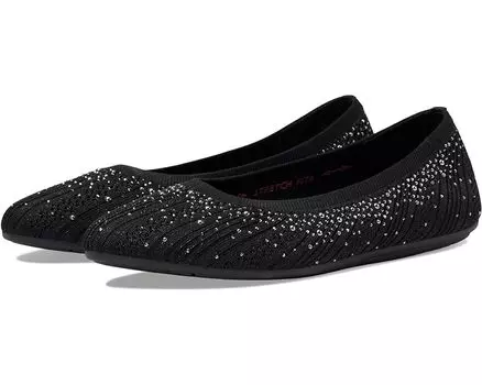 Туфли на плоской подошве SKECHERS Cleo 2.0 - Glitzy Daze, цвет Black Sparkle