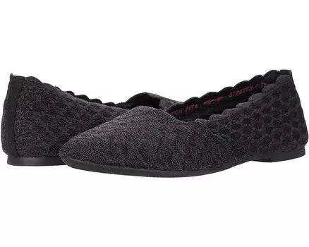 Туфли на плоской подошве SKECHERS Cleo - Honeycomb, черный