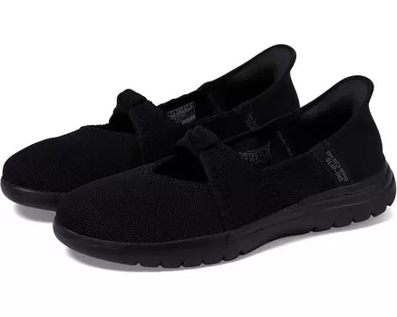 Туфли на плоской подошве SKECHERS Hands Free Slip-ins On-The-Go Flex - Audrey, черный