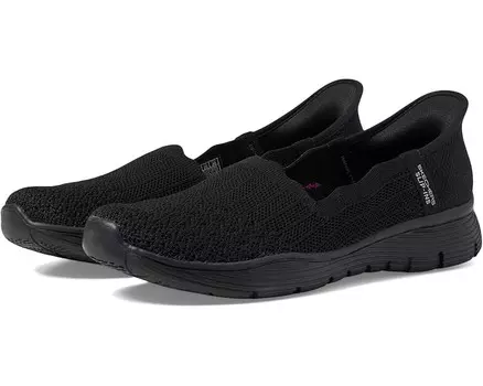 Туфли на плоской подошве SKECHERS Seager - Believe It Hands Free Slip-Ins, черный