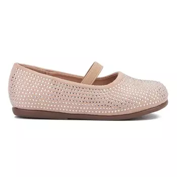 Туфли на плоской подошве со стразами для маленьких девочек Olivia Miller Moon Lite, красный