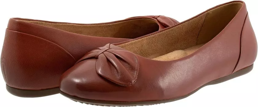 Туфли на плоской подошве SoftWalk Sofia, цвет Rust