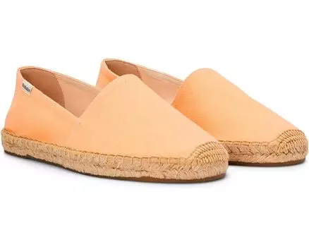 Туфли на плоской подошве Soludos Original Espadrille, цвет Peach Fuzz Orange