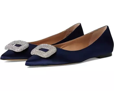 Туфли на плоской подошве Steve Madden Tink, цвет Navy Satin