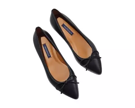 Туфли на плоской подошве The Pointe Margaux, черный