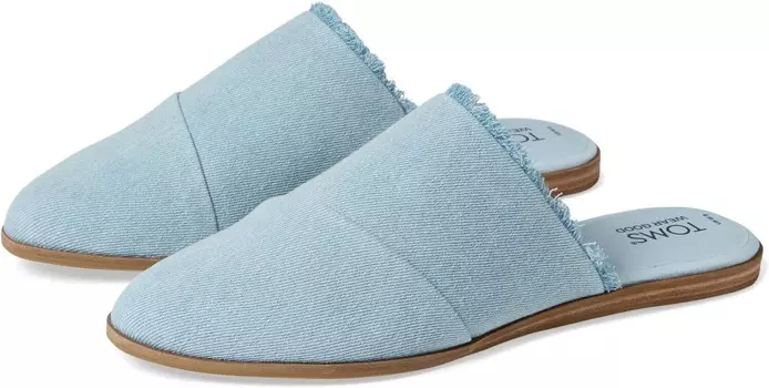 Туфли на плоской подошве TOMS Jade, цвет Pastel Blue Washed Denim