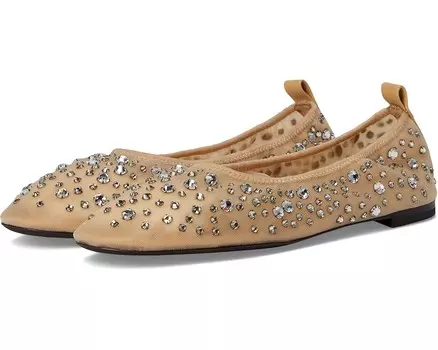 Туфли на плоской подошве Tory Burch Crystal Ballet, цвет Sheer