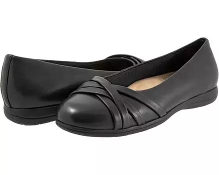 Туфли на плоской подошве Trotters Daphne, черный