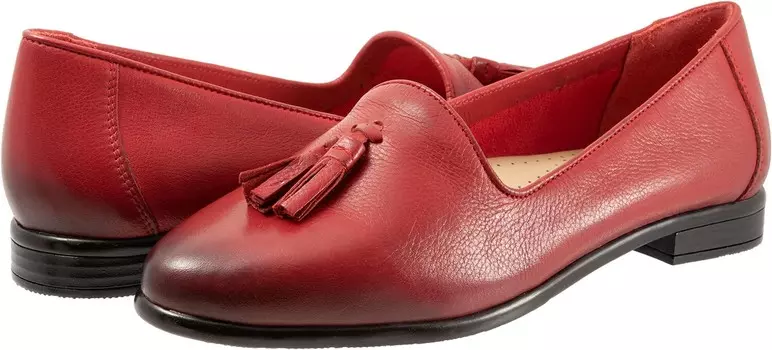 Туфли на плоской подошве Trotters Liz Tassel, красный