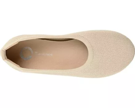 Туфли на плоской подошве Tru Comfort Foam Jersie Flat Journee Collection, коричневый