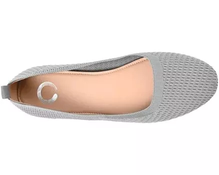 Туфли на плоской подошве Tru Comfort Foam Maryann Flat Journee Collection, серый