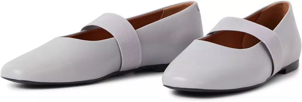 Туфли на плоской подошве Vagabond Shoemakers Jolin Leather Ballet Flat, цвет Steel Blue