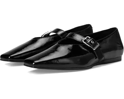 Туфли на плоской подошве Vagabond Shoemakers Wioletta Patent Leather Mary Jane Flats, черный
