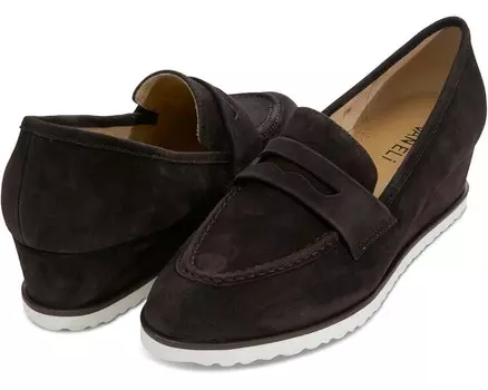 Туфли на плоской подошве Vaneli Devera, цвет Tmoro Suede