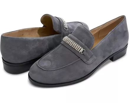 Туфли на плоской подошве Vaneli Kiara, цвет Grey Suede