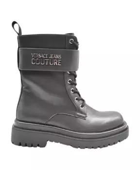 Туфли на плоской подошве Versace Jeans Couture, черный