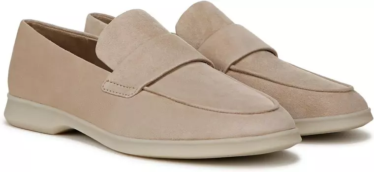 Туфли на плоской подошве Vince Big Sur Slip-ons, цвет Taupe Clay Beige Suede