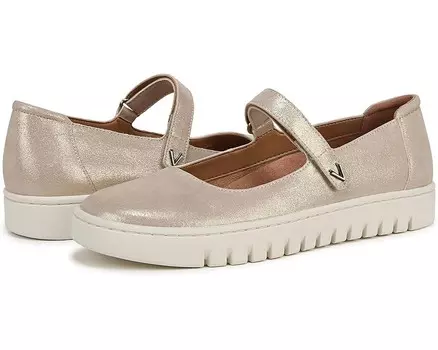 Туфли на плоской подошве VIONIC Uptown Mary Jane, цвет Gold Suede