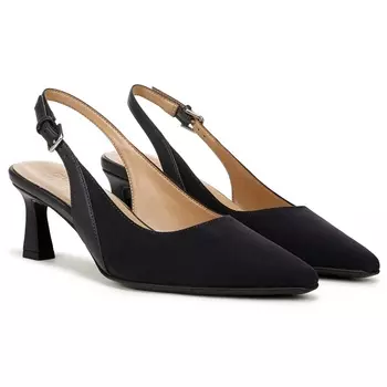 Туфли на ремешке сзади Tansy от Naturalizer, navy microfiber & faux leather