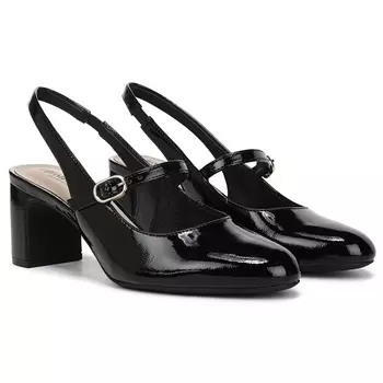 Туфли на ремешке Trust Lifestride, черная лакированная кожа