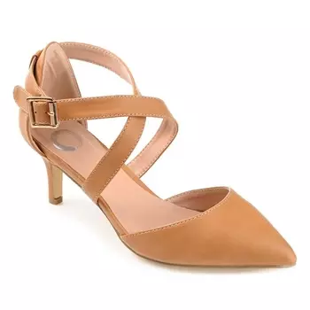 Туфли на широком каблуке Riva Journee, tan synthetic