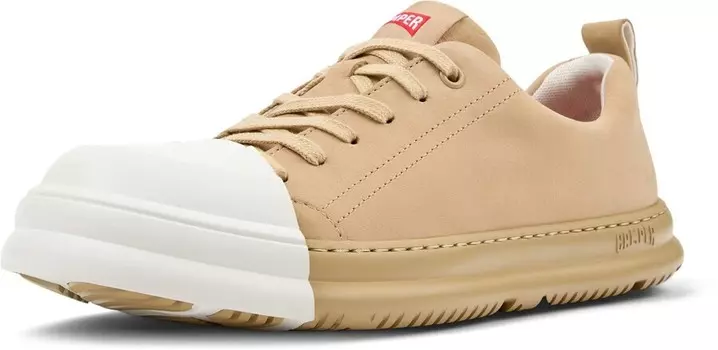 Туфли на шнурках CAMPER Athletic Lace-Up Shoes, бежевый