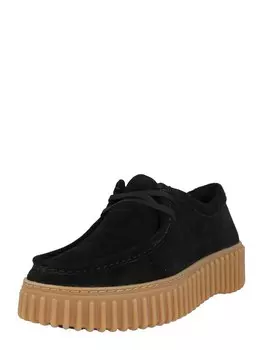 Туфли на шнурках CLARKS Lace-Up Shoes Torhill Bee, черный