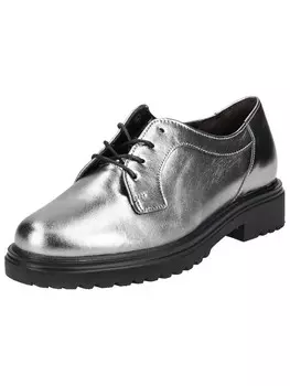 Туфли на шнурках GABOR Lace-Up Shoes, серебряный