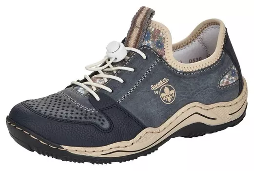 Туфли на шнурках Rieker Athletic Lace-Up Shoes, темно-синий
