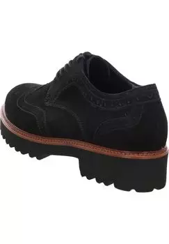 Туфли на шнуровке 0524417 Gabor, черный