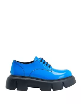Туфли на шнуровке 8 By Yoox, ярко-синий